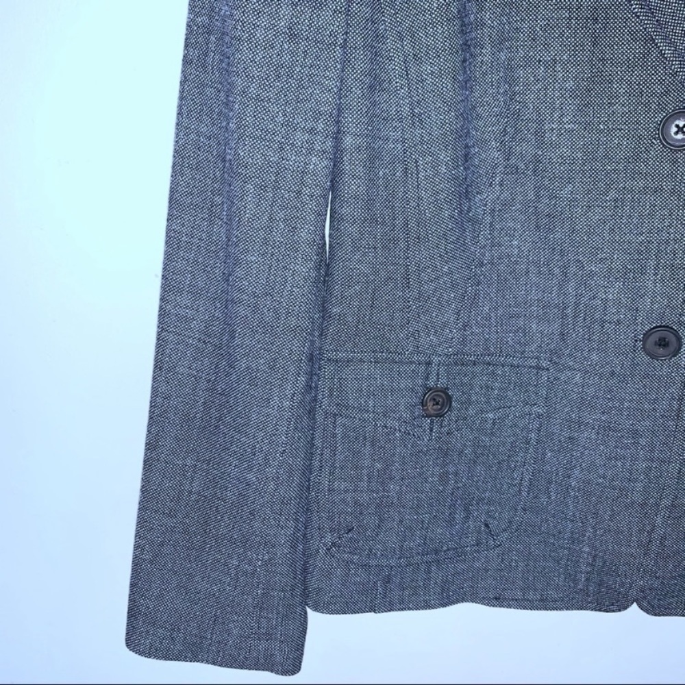 EUC Lands’ End Wool Blend Two Button Blazer - Picture 5 of 8